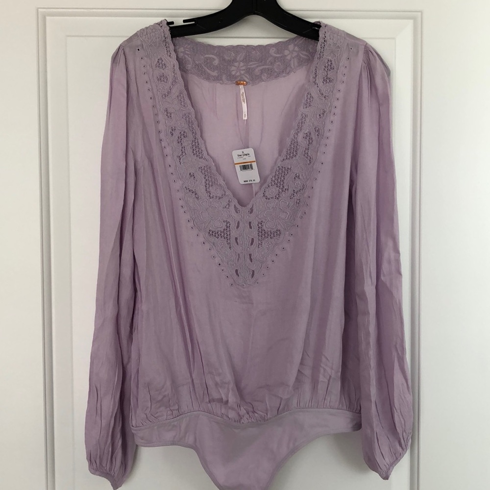 Free people thong bodysuit